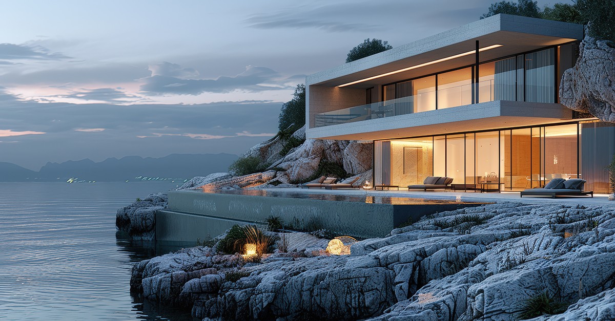 casas de luxo