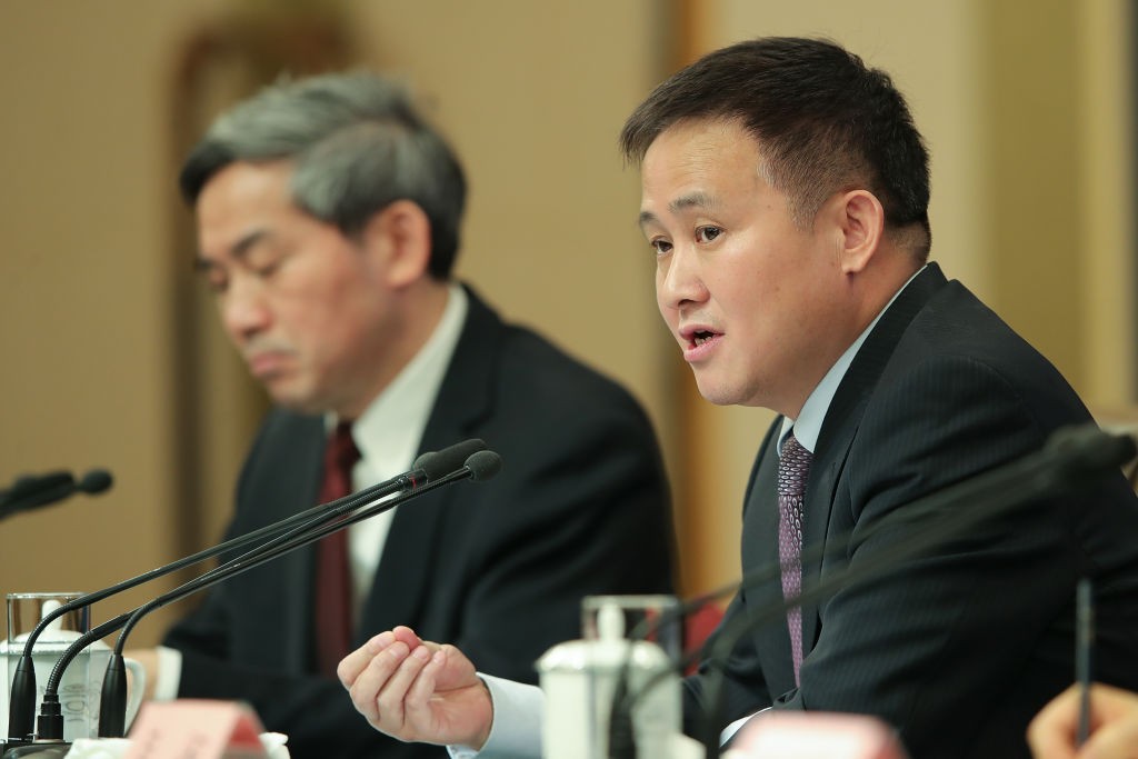 Pan Gongsheng, presidente do Banco Popular da China Juros na China
