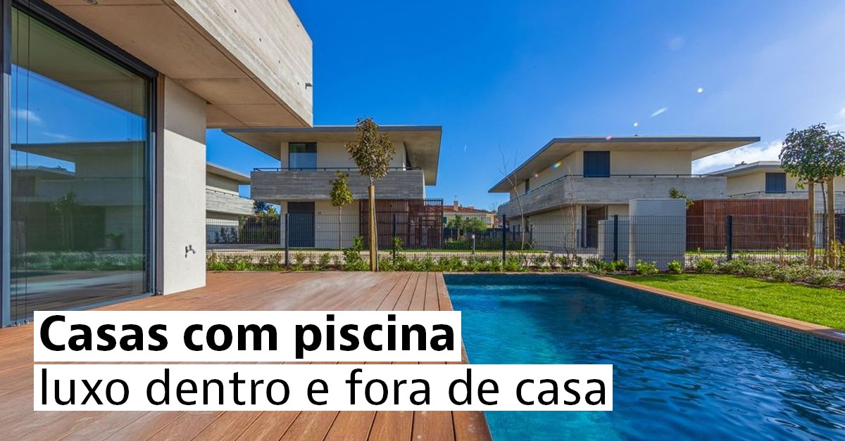 casa com piscina
