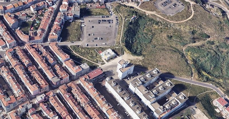 Construção de casas em Lisboa