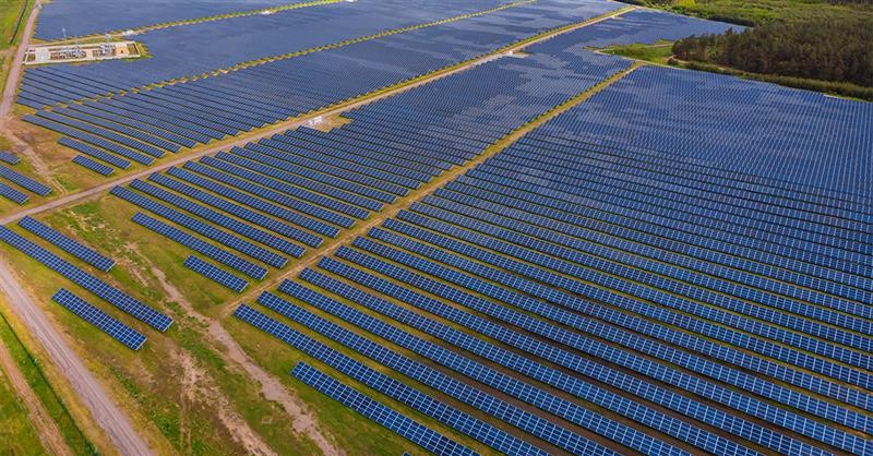 Produção de energia solar