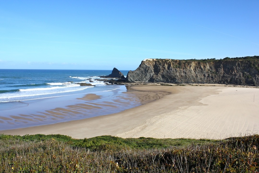 Praia de Odeceixe em Aljezur