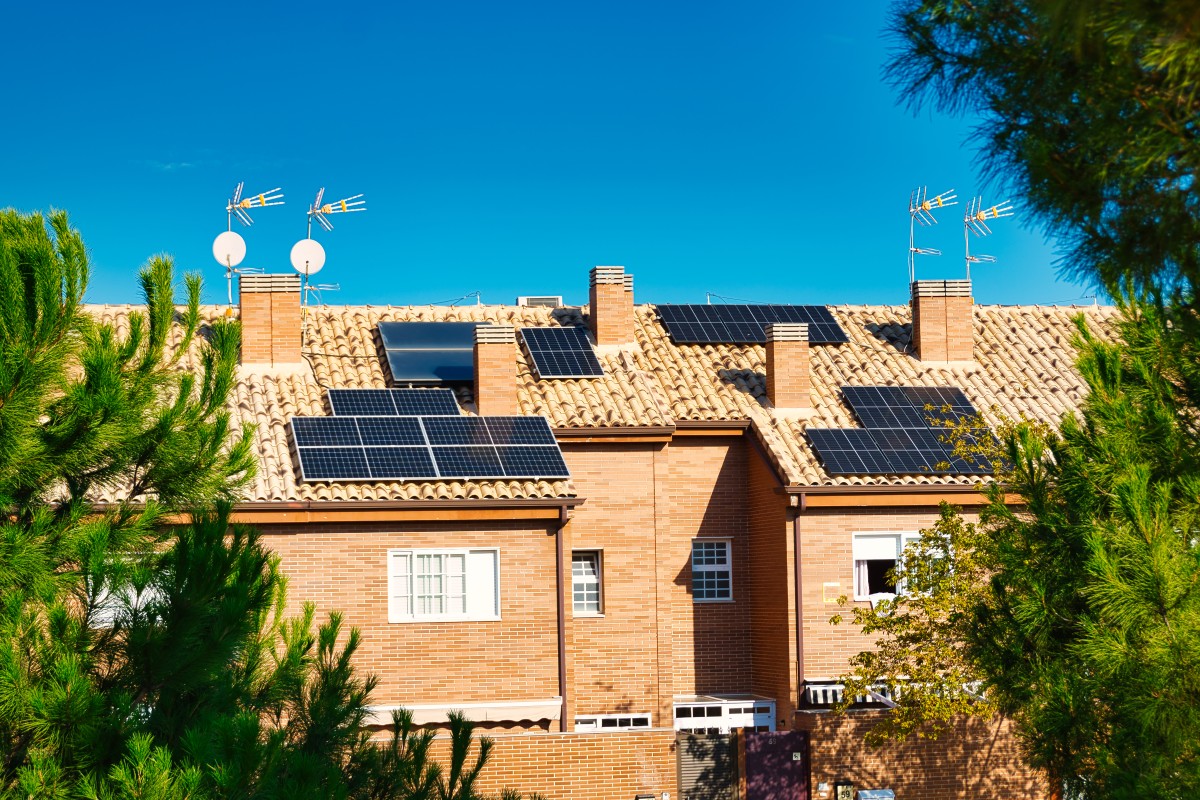 Remodelação com painéis solares