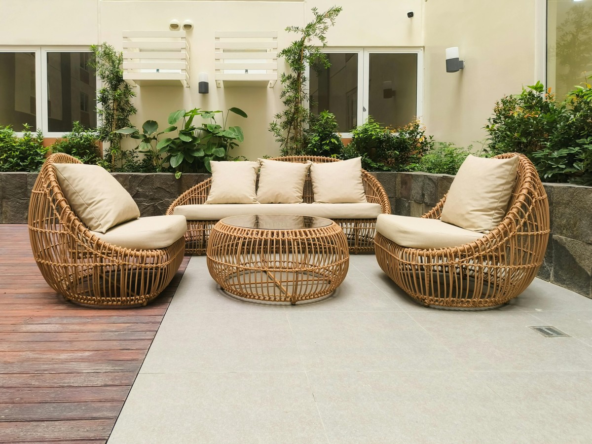 Muebles de lujo de exterior
