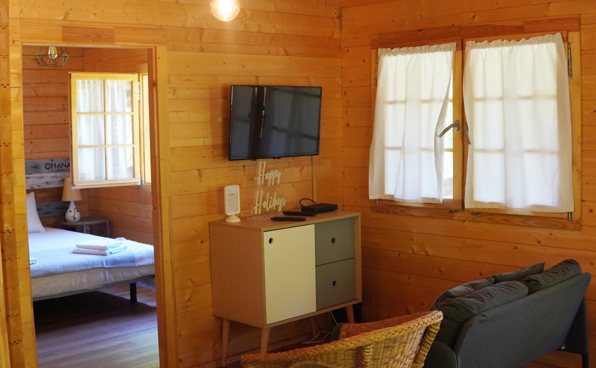 interior casa de madeira
