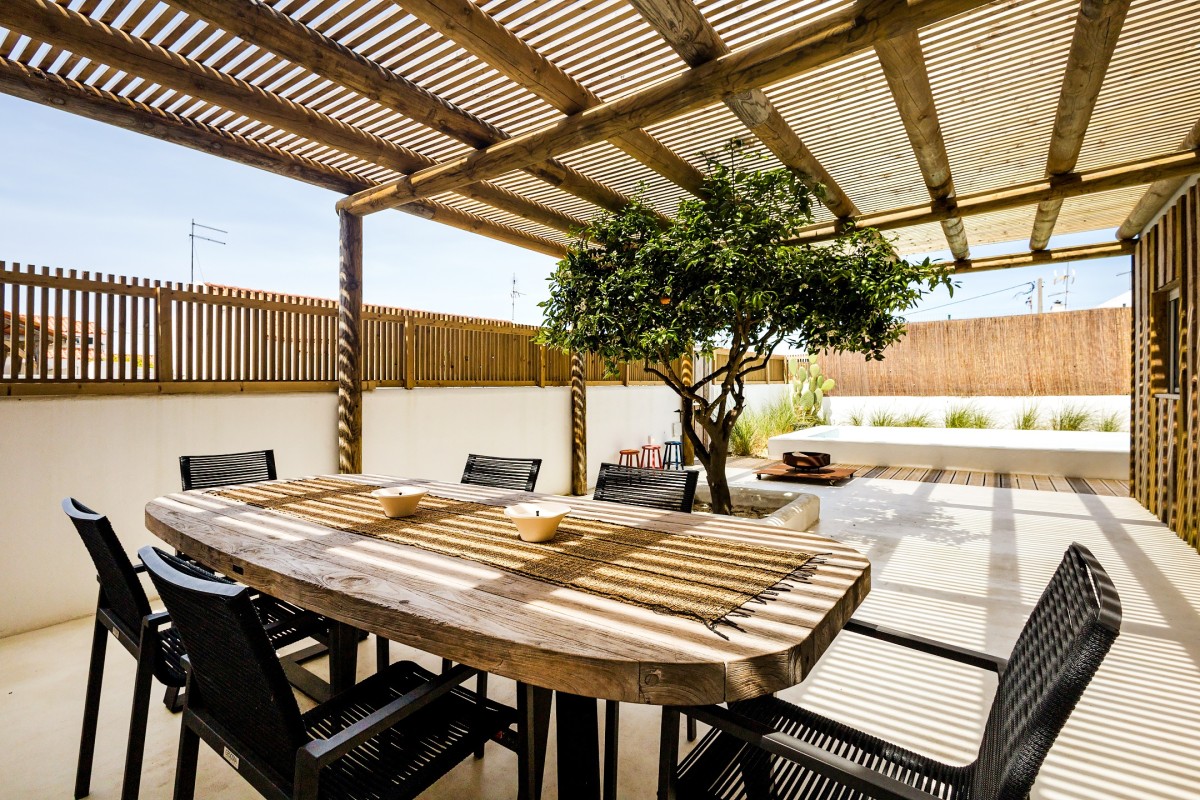 terraço de luxo