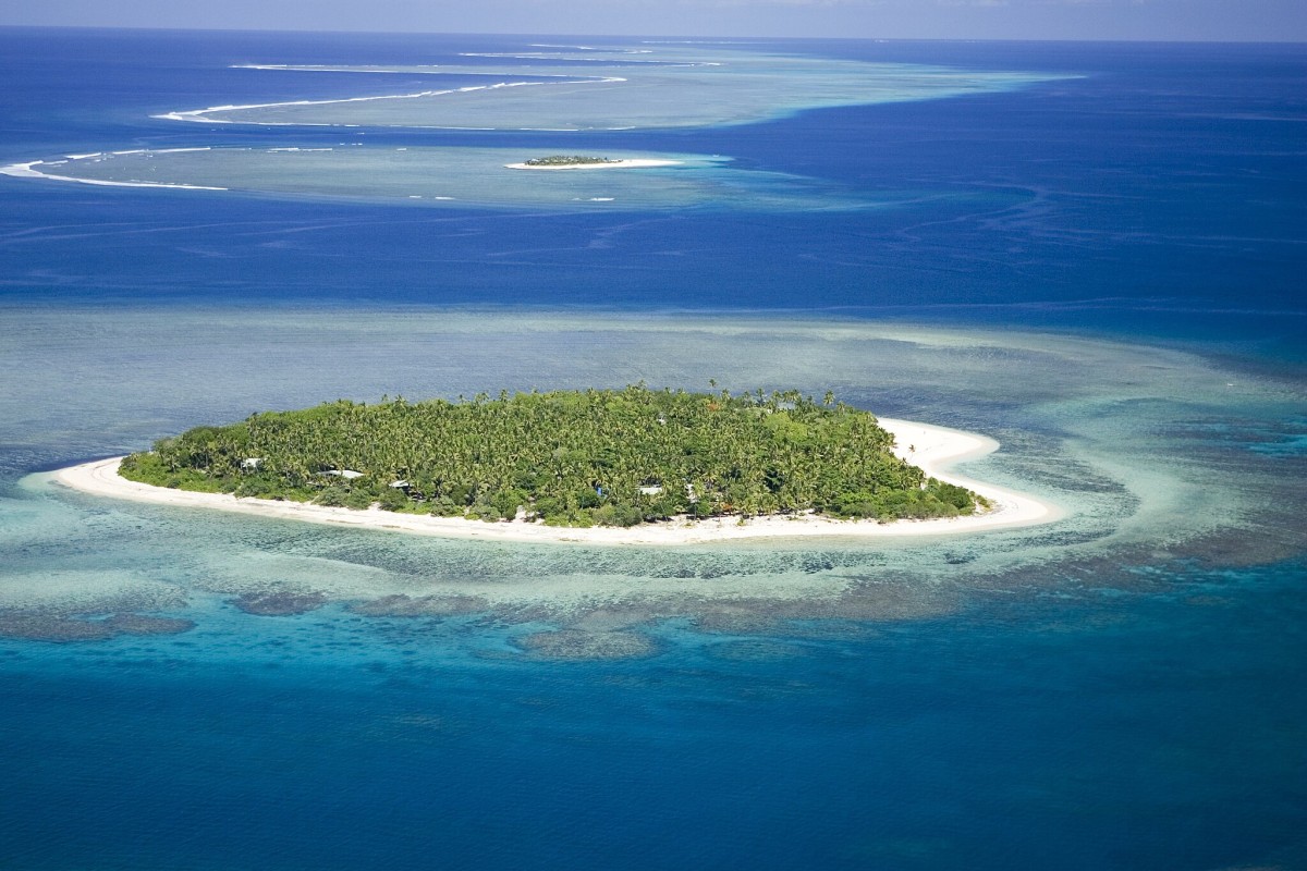 isola a forma di cuore