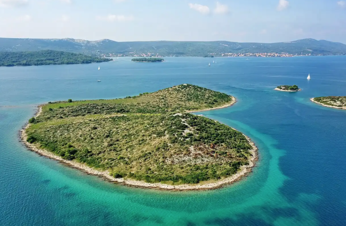 Isola cuore Croazia