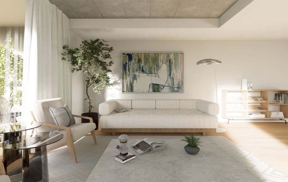 sala de estar de luxo