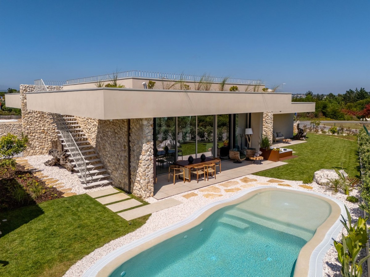 casa com piscina