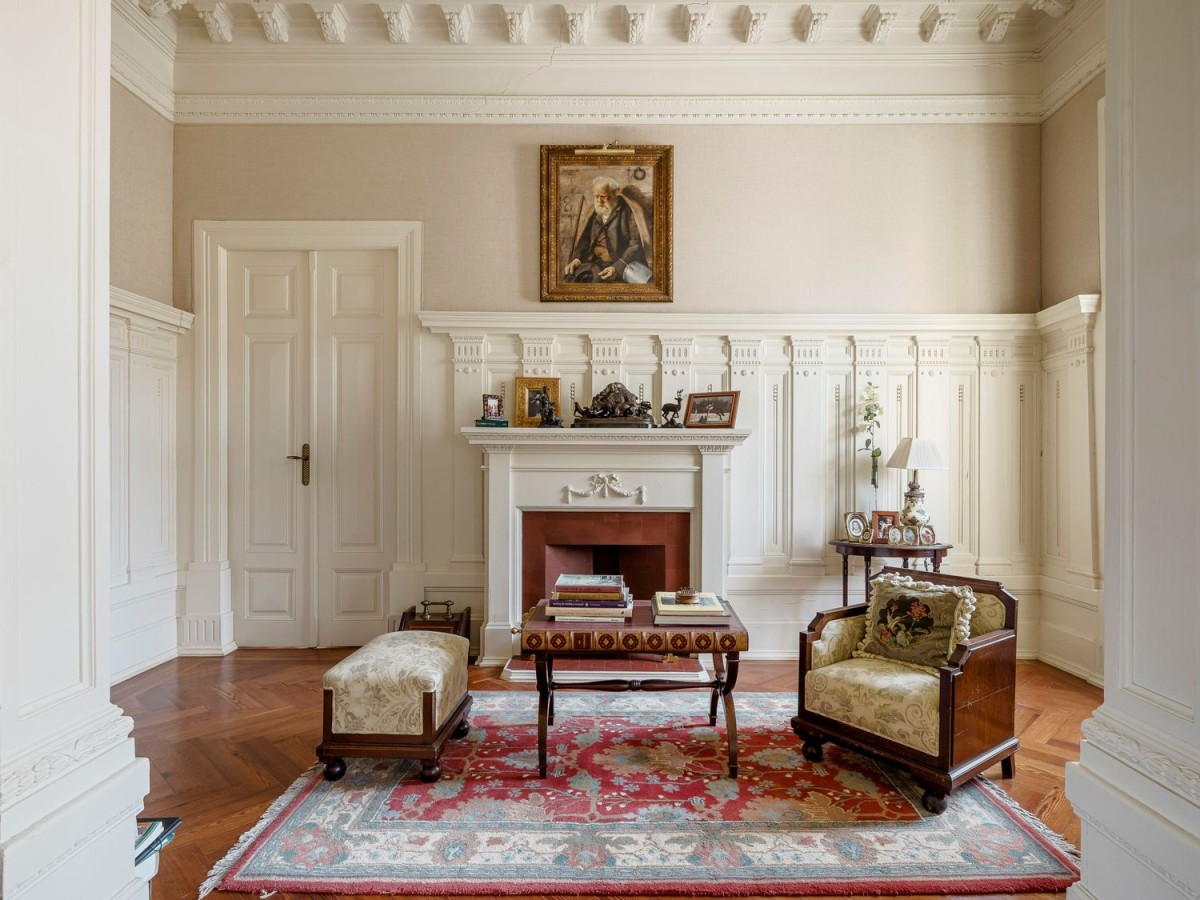 sala de espera em casa de luxo