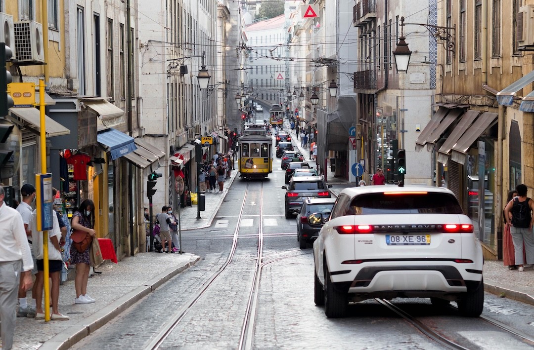 automóveis em Lisboa