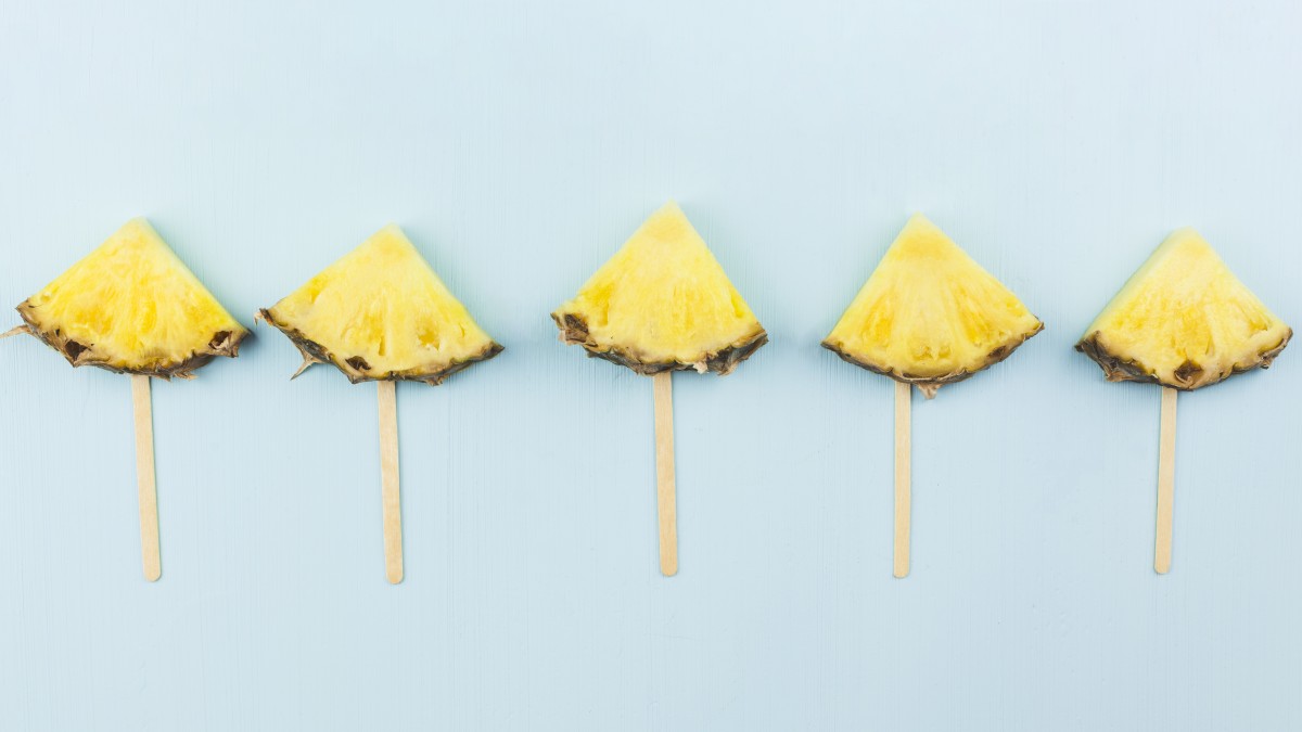 Gelado de ananás
