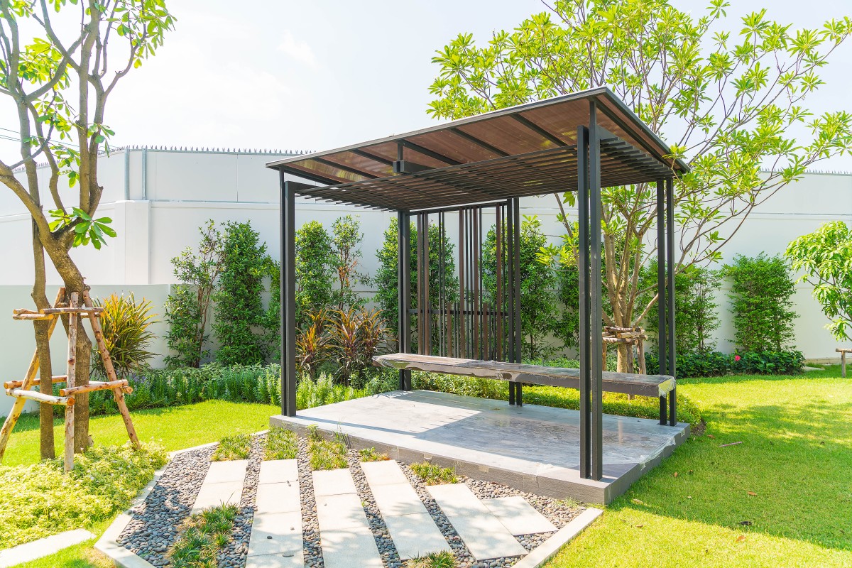 Casa com espaço exterior