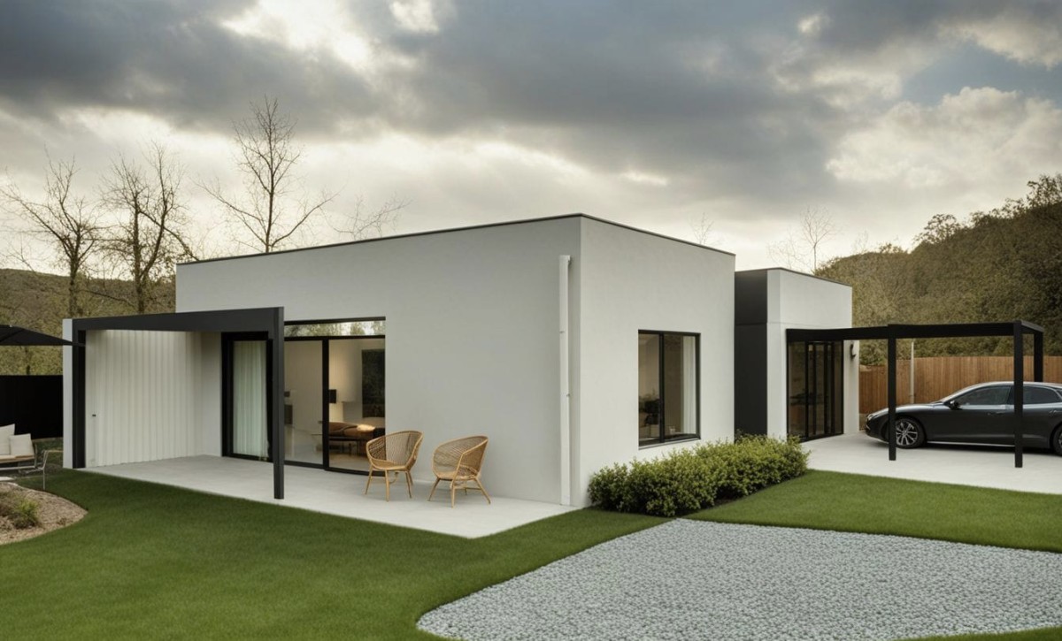 casas pré-fabricadas