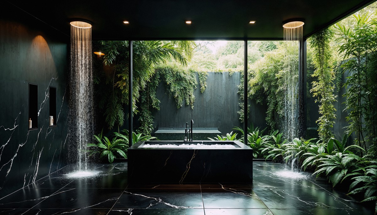 transformar um espaço num spa