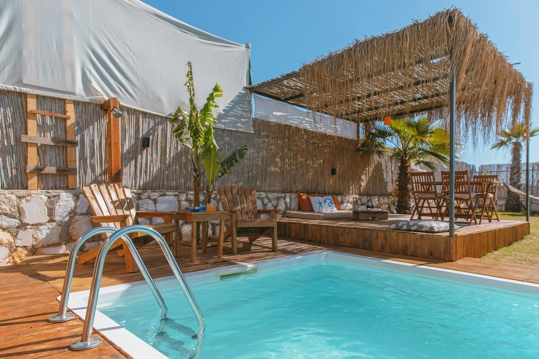 casa com piscina