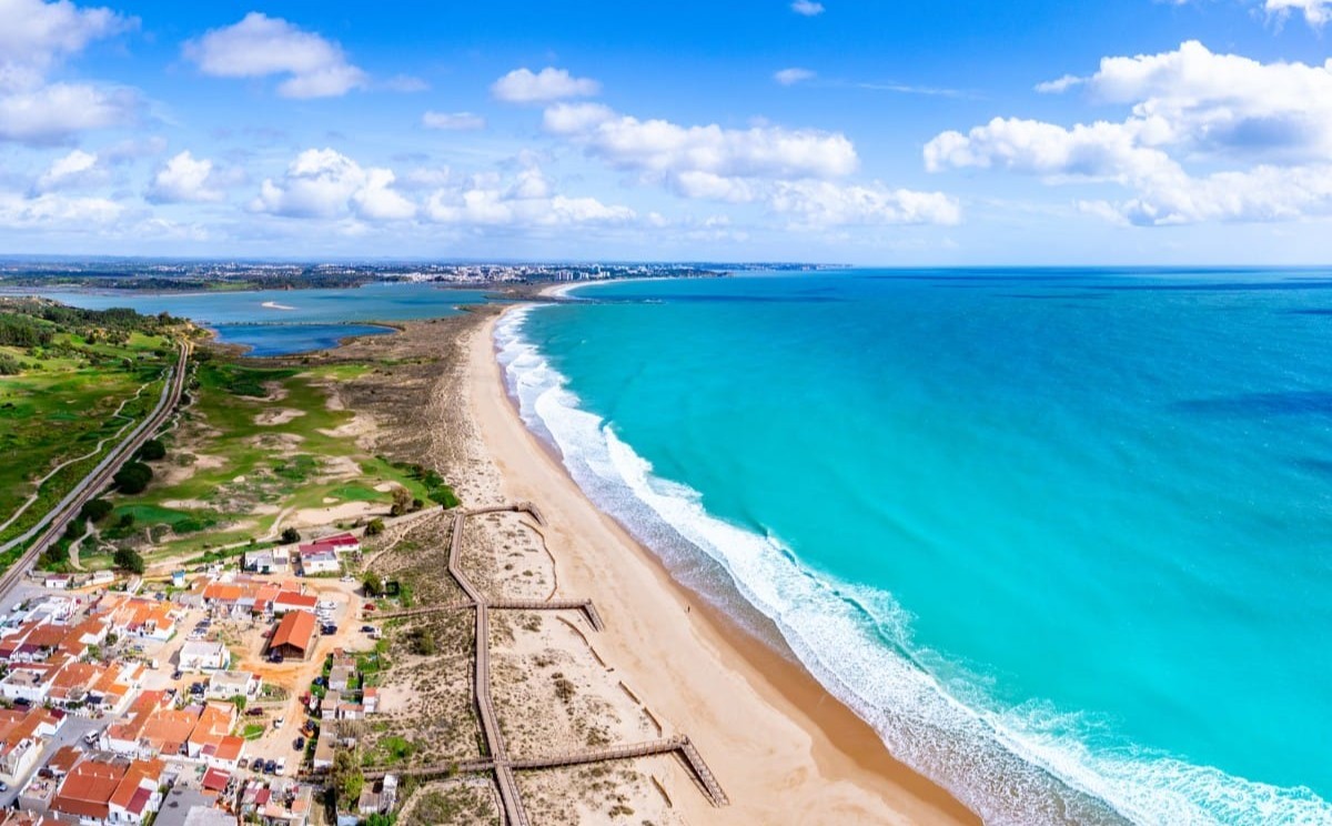 Meia Praia in Lagos (Algarve)