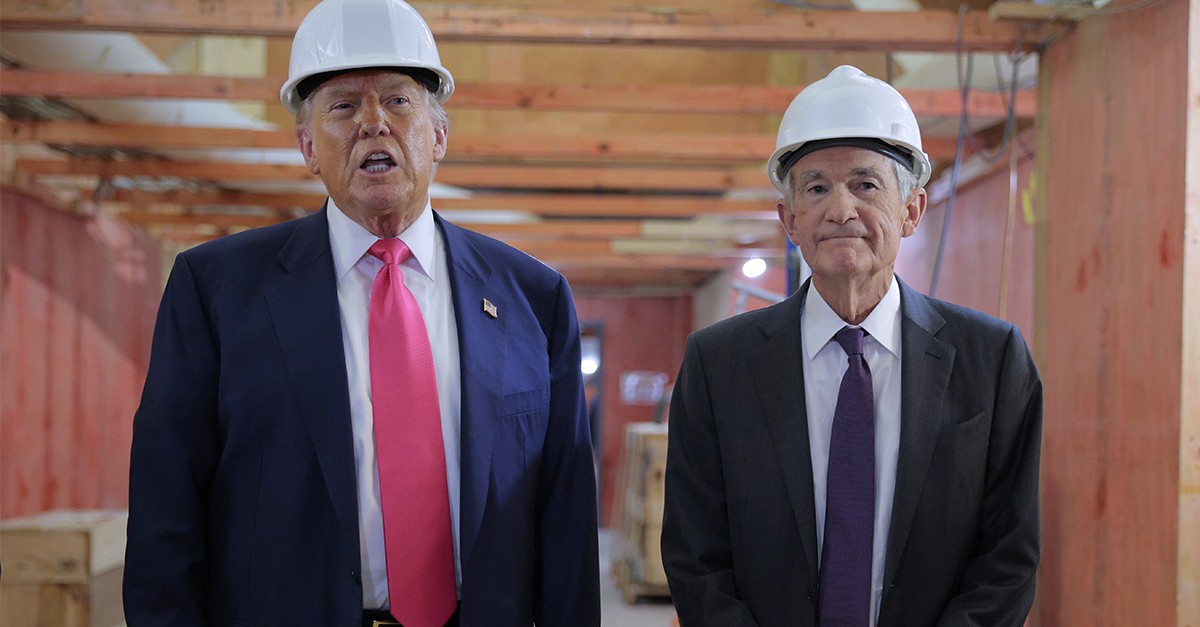 Donald Trump, presidente dos EUA, e Jerome Powell, presidente da Fed Juros nos EUA ficam inalterados