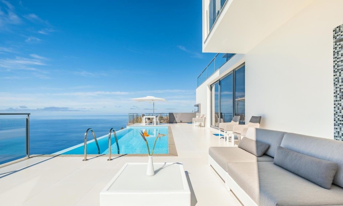 Swimming pool and views
