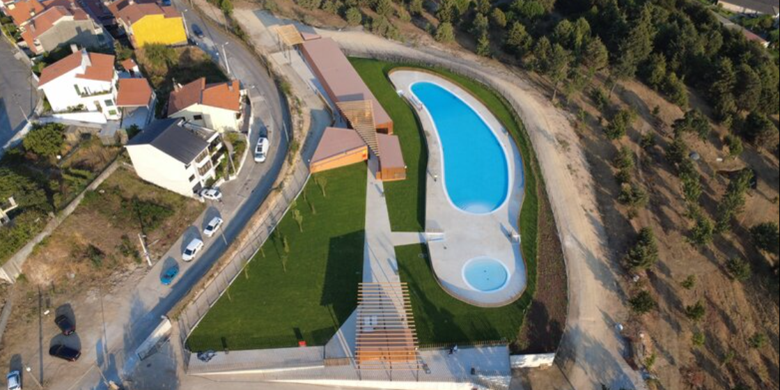 Novo complexo de piscinas em Valongo