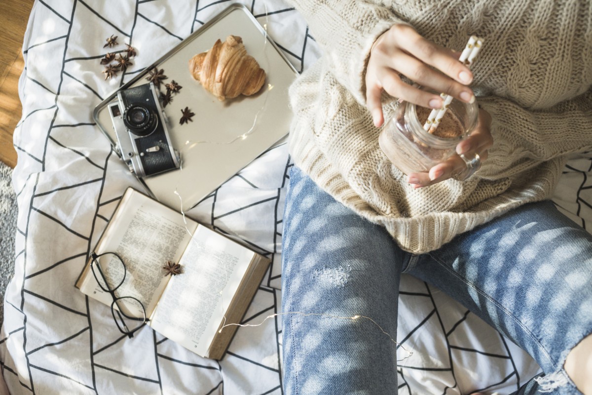 Decoração acolhedora e bonita