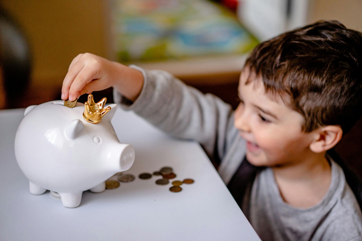 Educação financeira a crianças