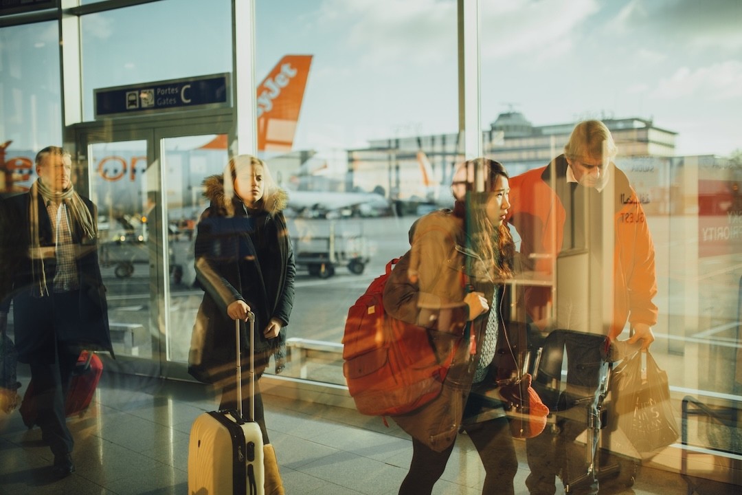 férias em aeroporto