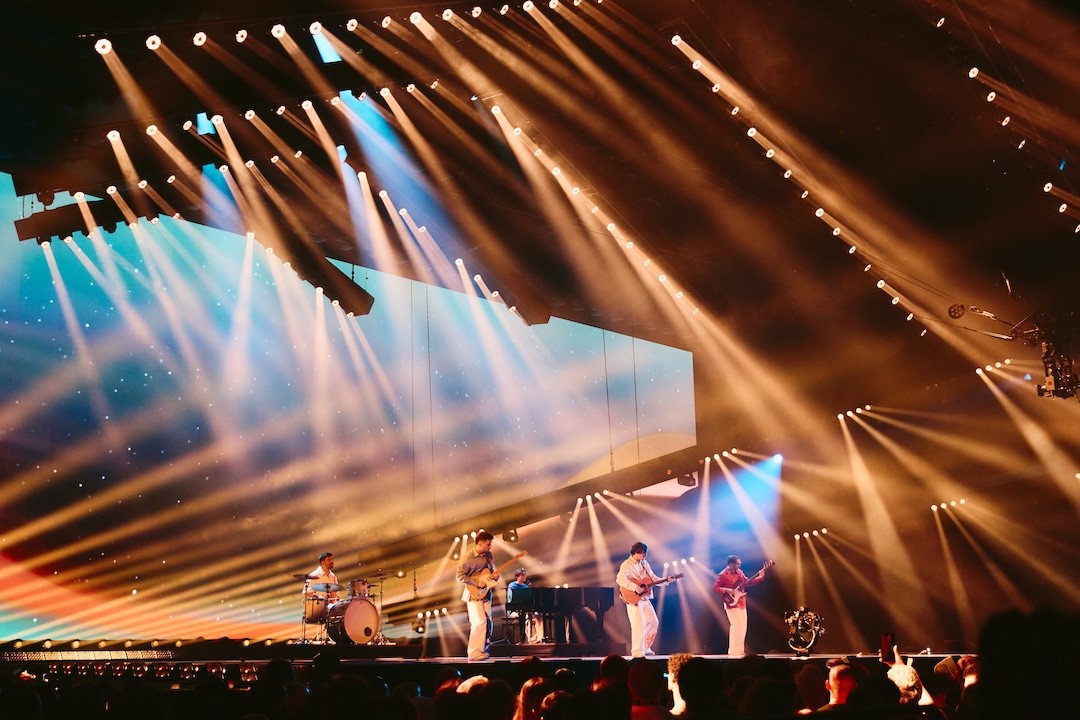 Napa no palco da Eurovisão 2025