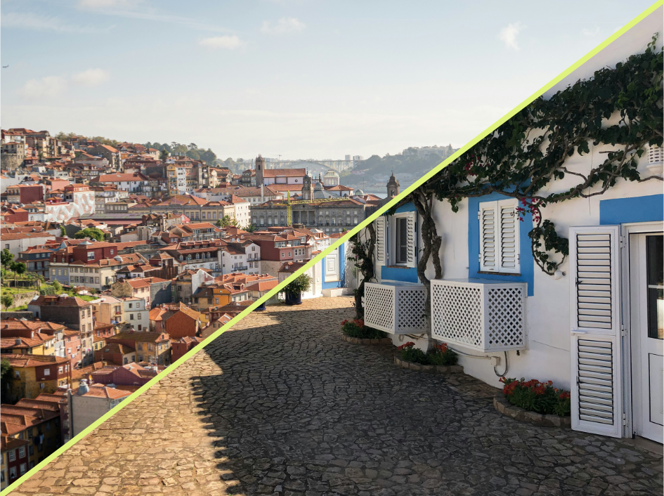 Portugal du sud ou Portugal du nord