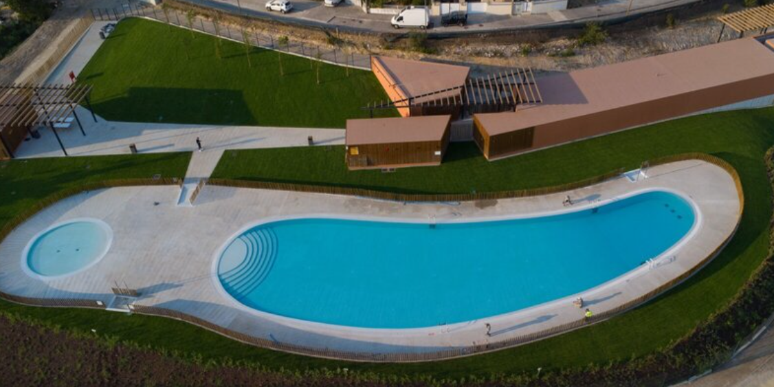 Novo complexo de piscinas em Valongo