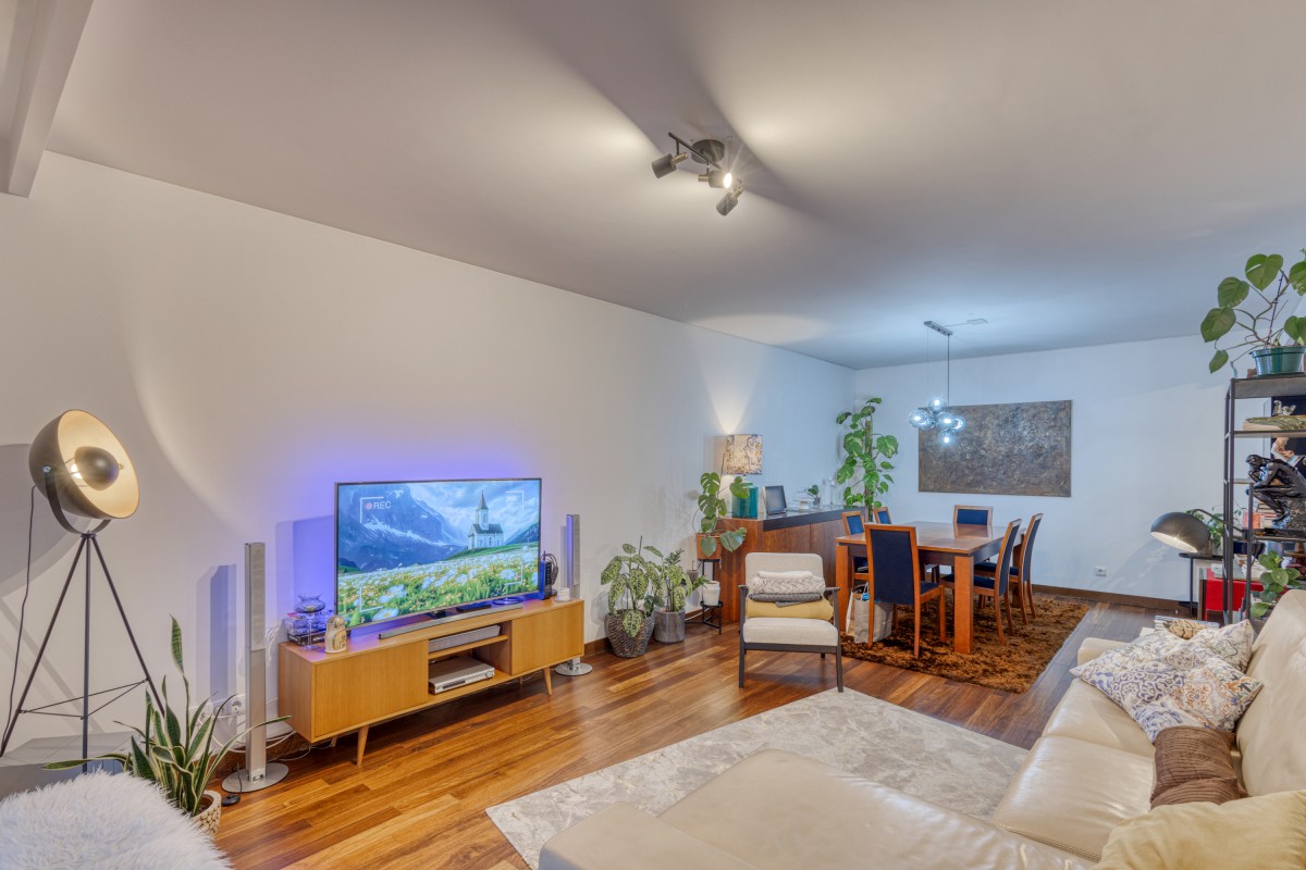 sala moderna com leds