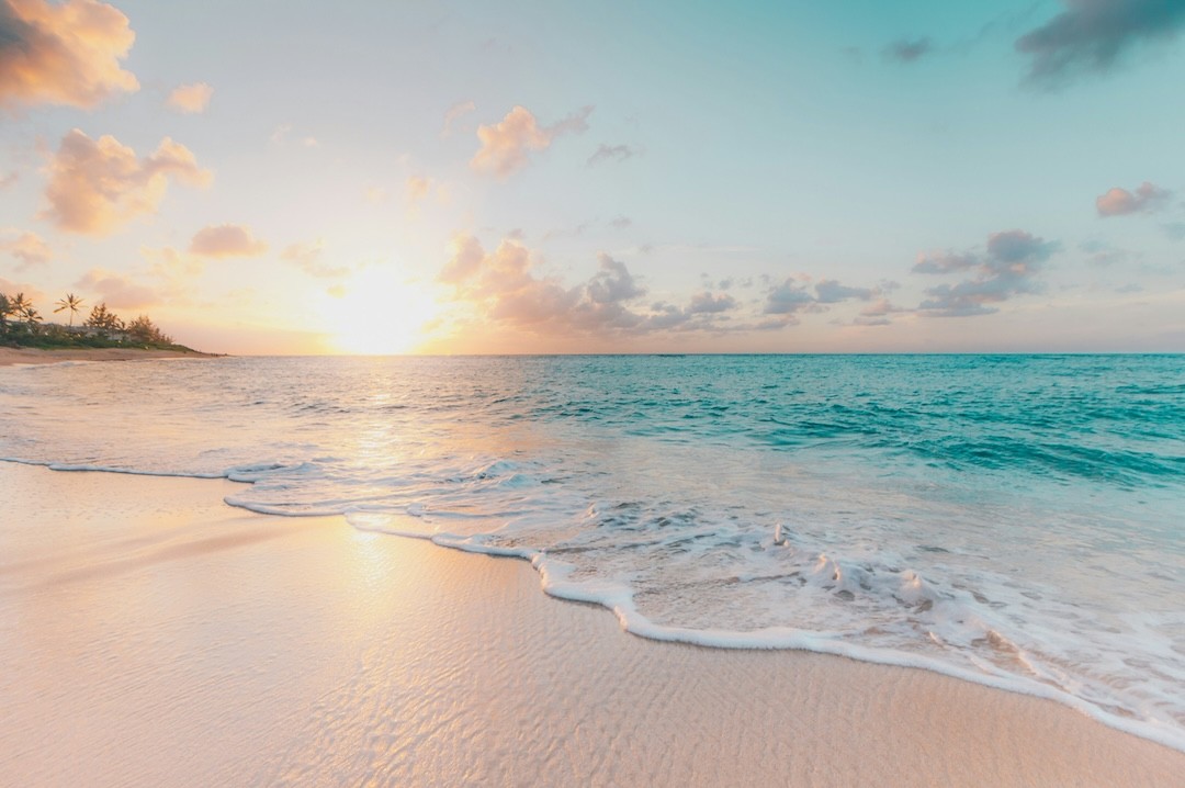 praia paradisíaca