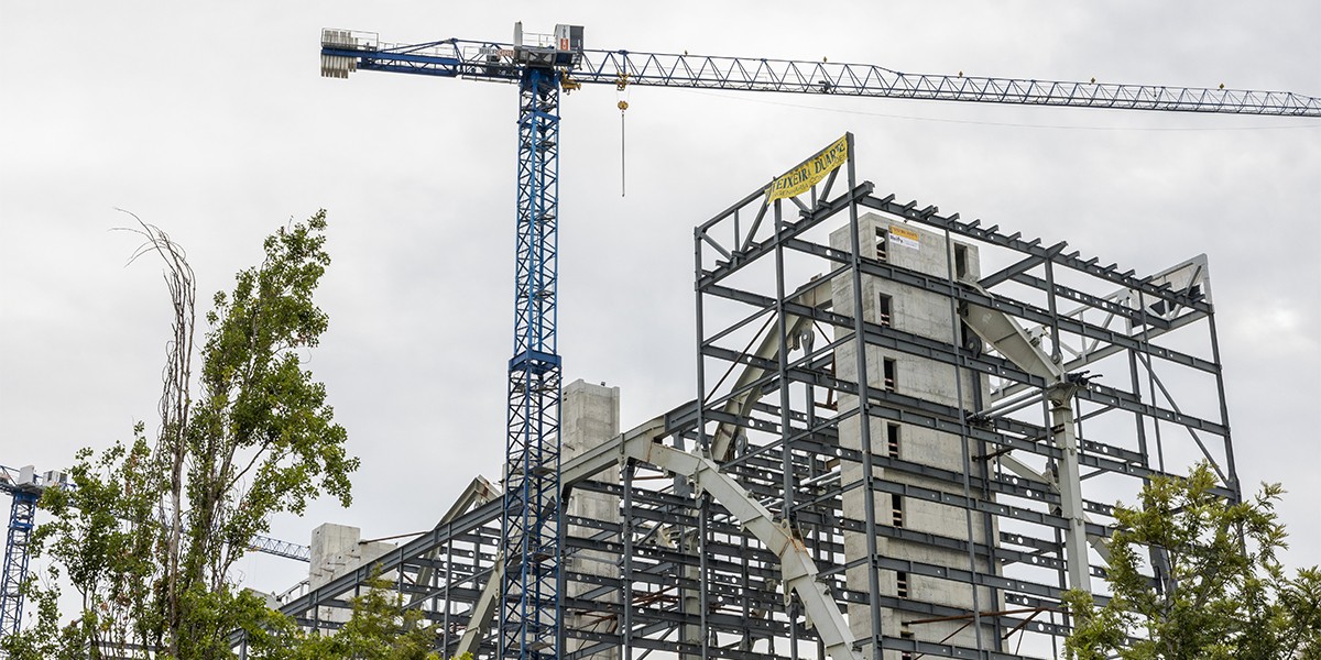 Prédio em construção