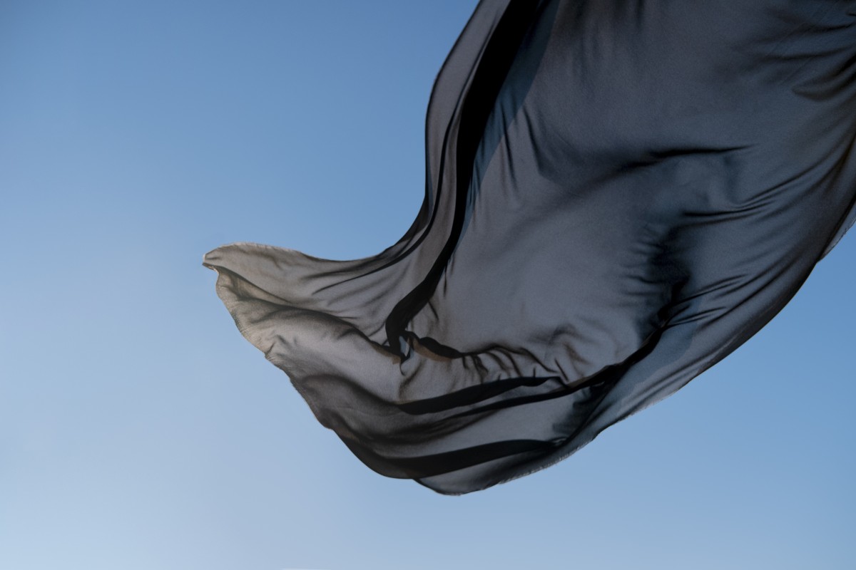 Bandeira negra na praia