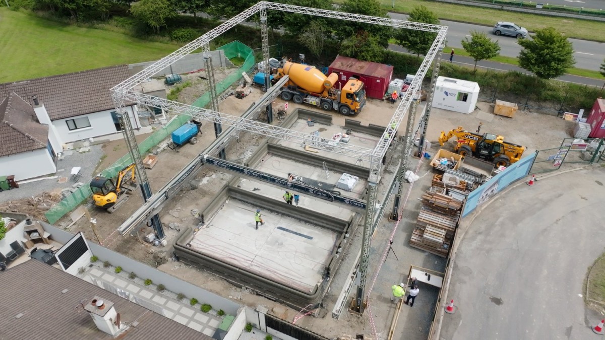 Primeira habitação social em 3D