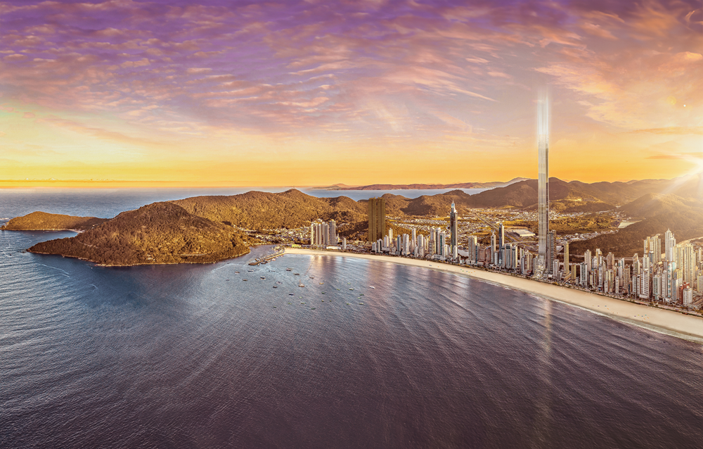 Senna Tower, situado em Balneário Camboriú, Brasil Casas de luxo no Senna Tower
