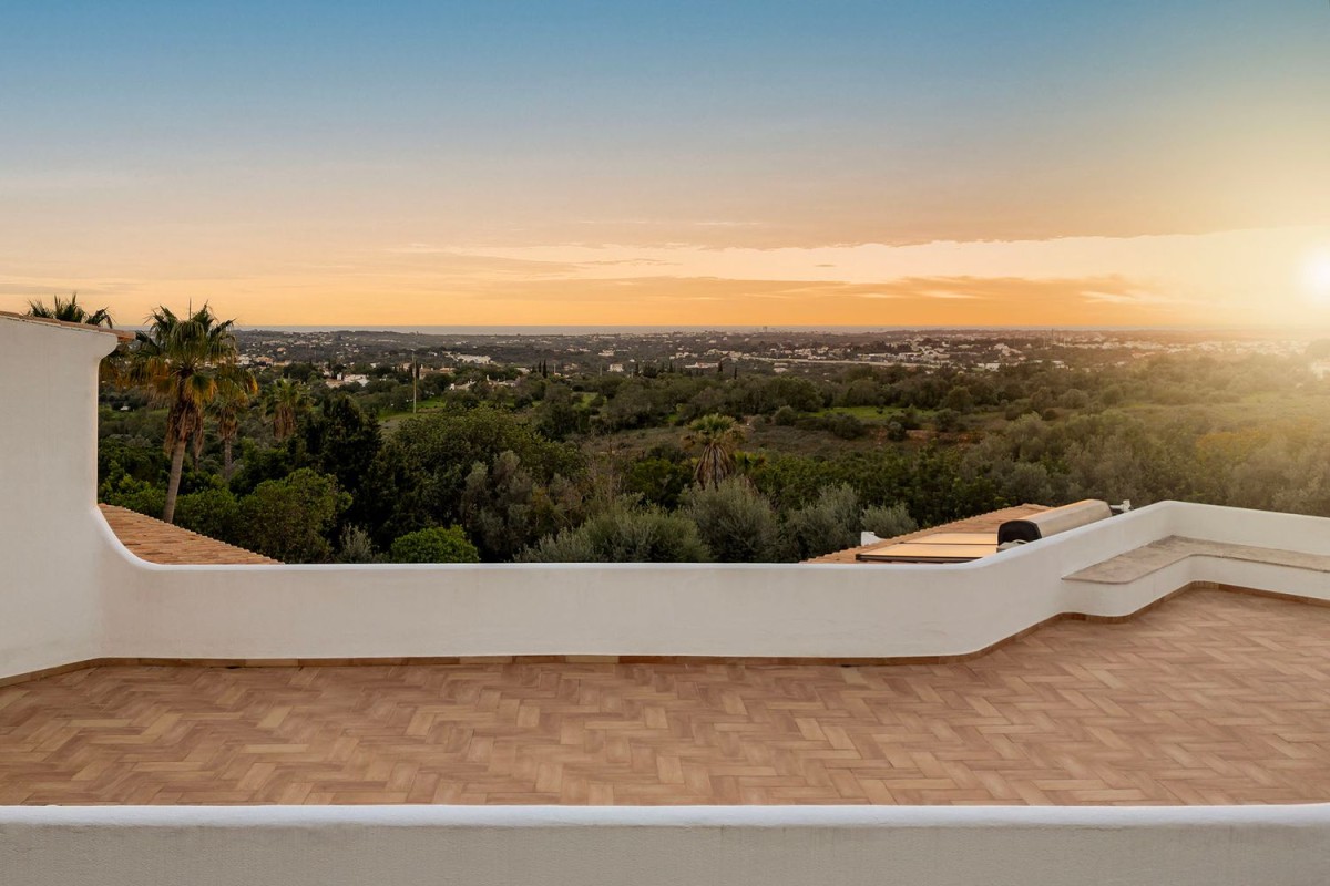 Vistas a la campiña del Algarve