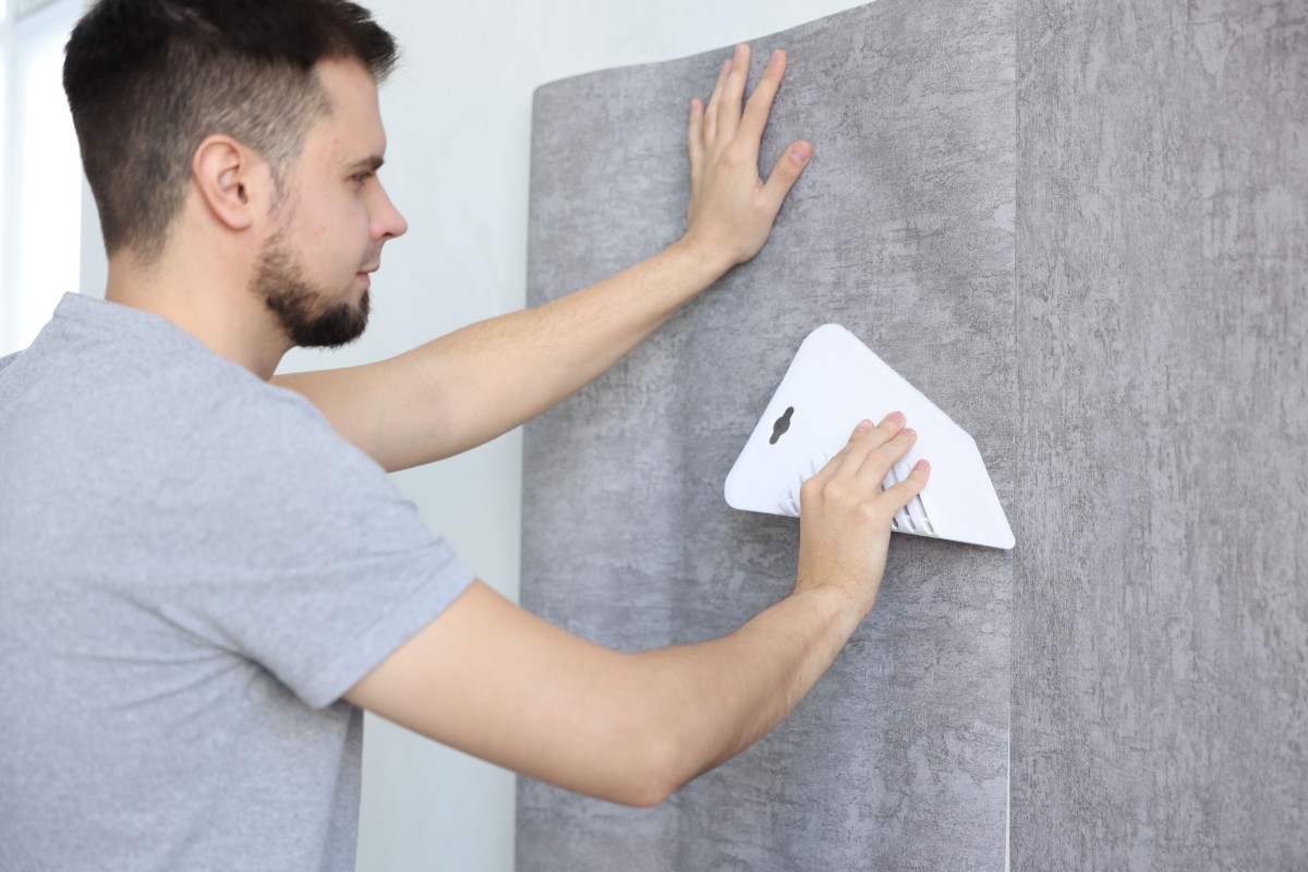 retirar papel de parede