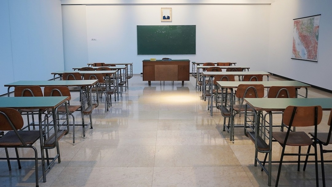 sala de aula vazia