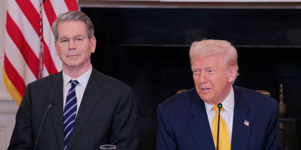Scott Bessent e Donald Trump
