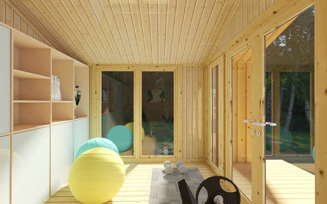 Casas pré-fabricadas