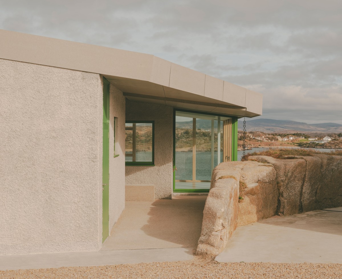 Acabamentos integrados na natureza.