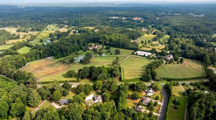 A herdade de "The Rock" na Geórgia (EUA)