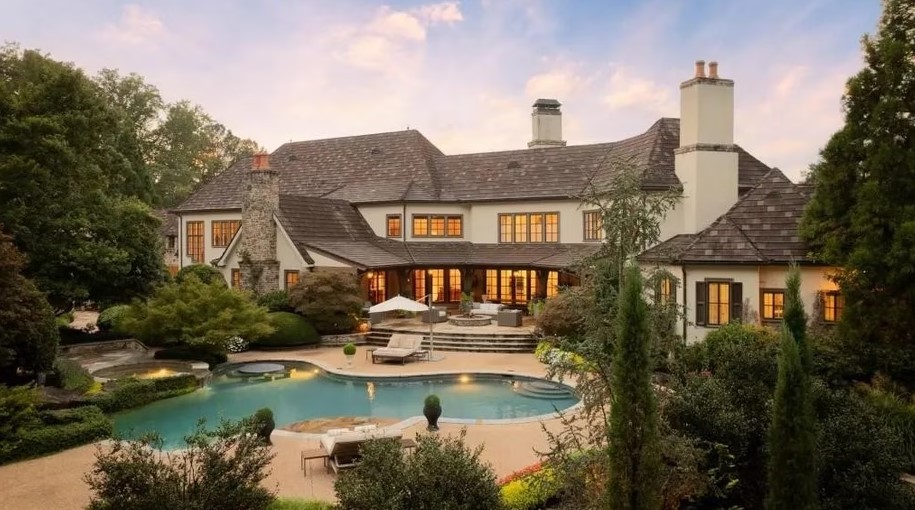 A herdade de "The Rock" na Geórgia (EUA)