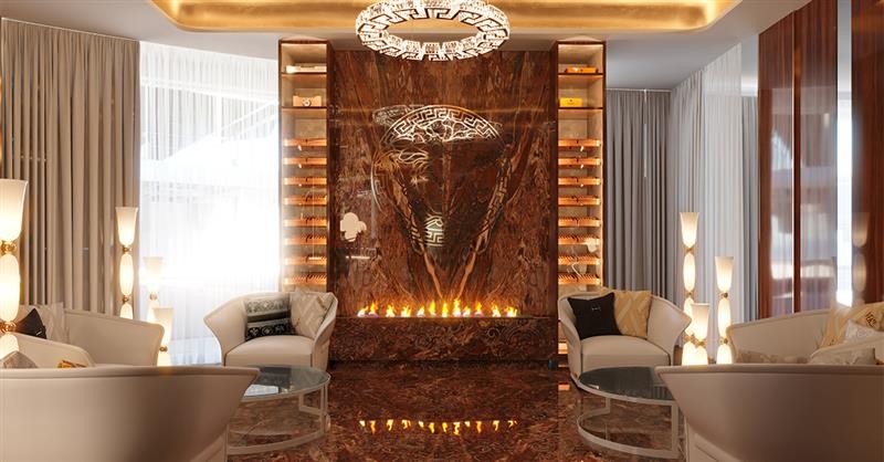 Lounge Decoração Versace