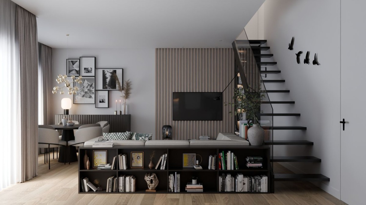 apartamento com sótão
