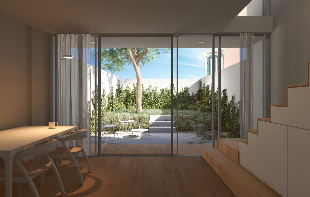 Edifício novo nas Amoreiras