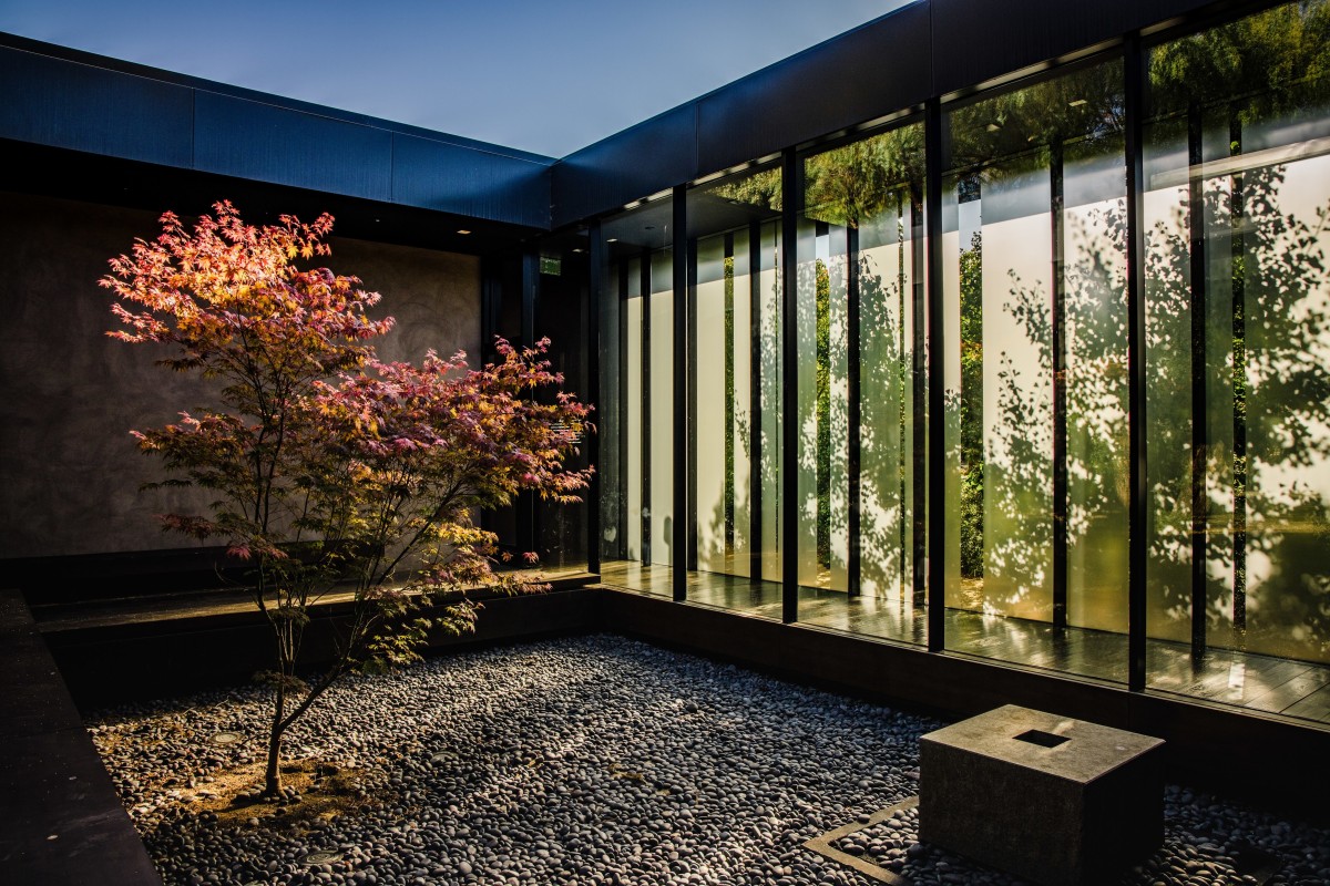 jardim interior luxo