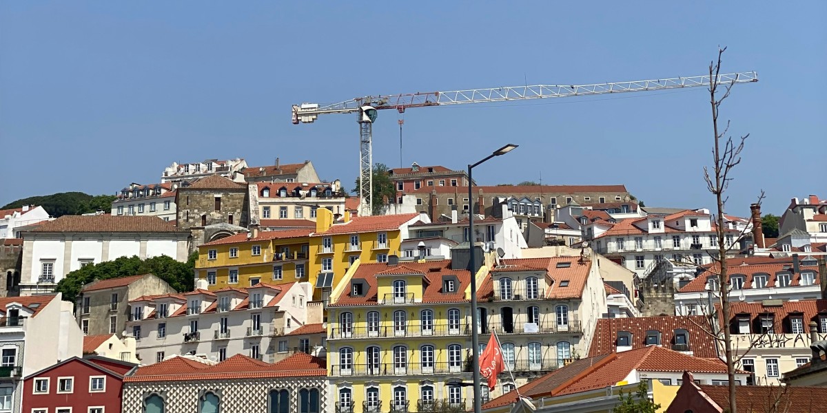 Casas em construção